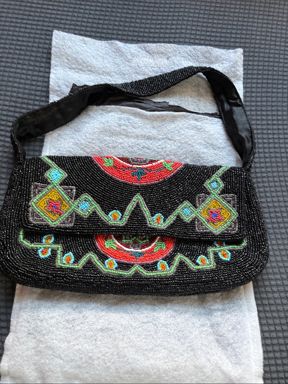 Beaded purse